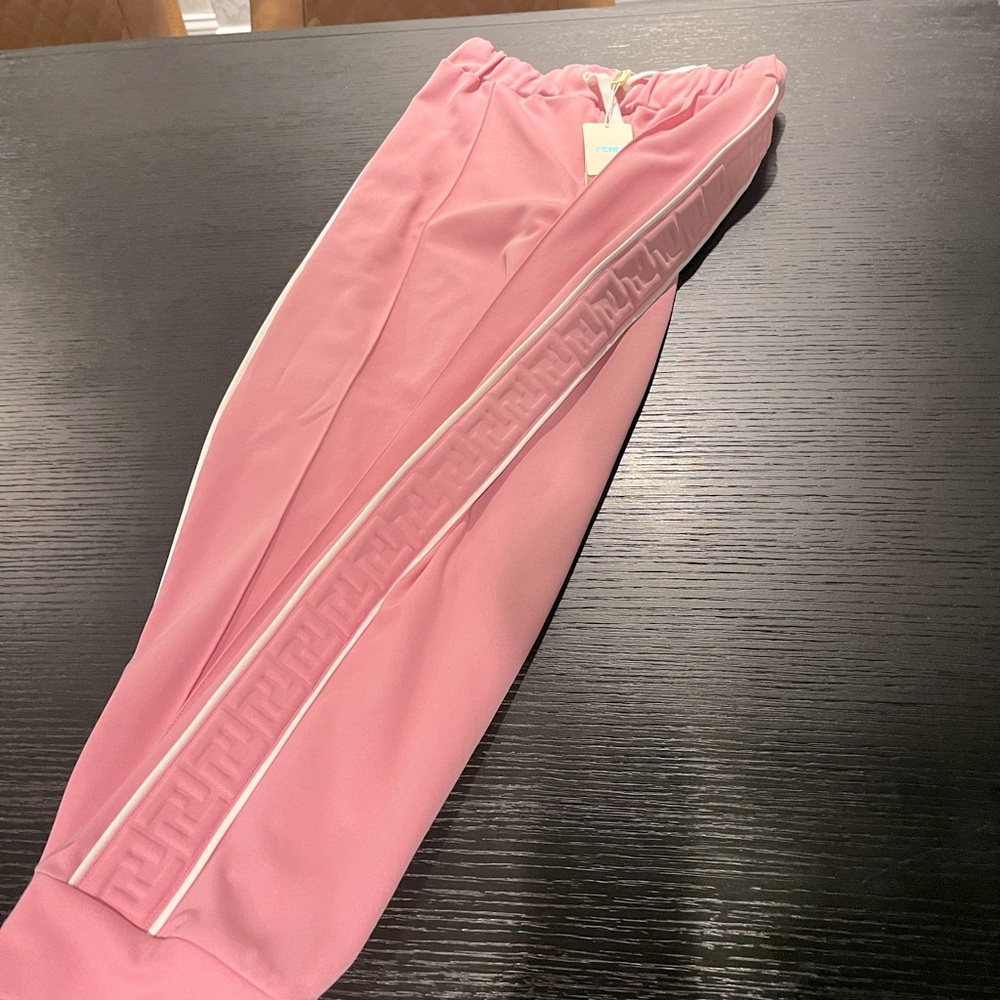 NWT FENDI Girls Track pants size 12